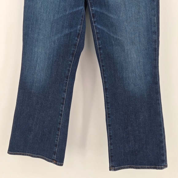 J Brand 8314T178 Blue Denim Selena Arcade Mid Rise Crop Boot Jeans Women 28 NWT - Picture 6 of 15